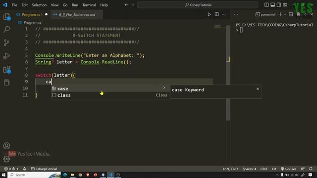 Switch statement | C# (C sharp) Malayalam Tutorial | Part-8 смотреть онлайн