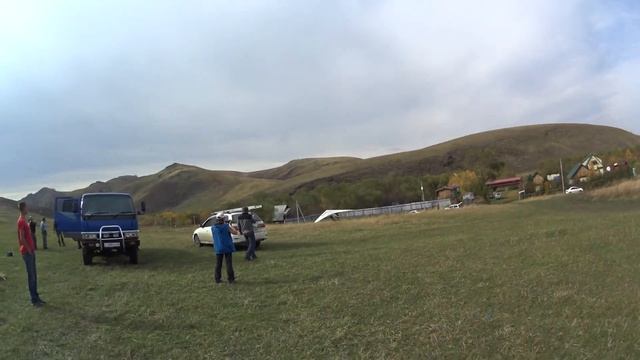 Солоновка 2015 10 11 (Дельтаплан в забор) смотреть онлайн