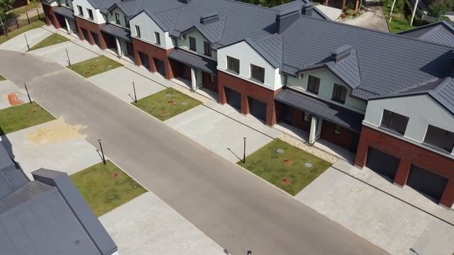 Таунхаусы в поселке "Звенигородский посад" смотреть онлайн