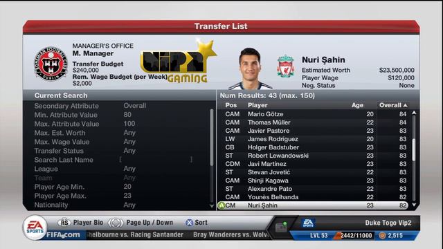 Fifa 13 - Best Young Players Age 20-23 With 80+ Rating смотреть онлайн