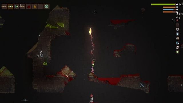 Noita гайд по багам (фичам). Гигантское повышение здоровья, лечение от всего, Босс мастер жезлов