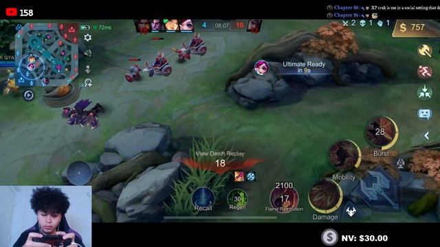 Early STREAM - 800 Stars Jungler | Desz | Mobile Legends Live смотреть онлайн