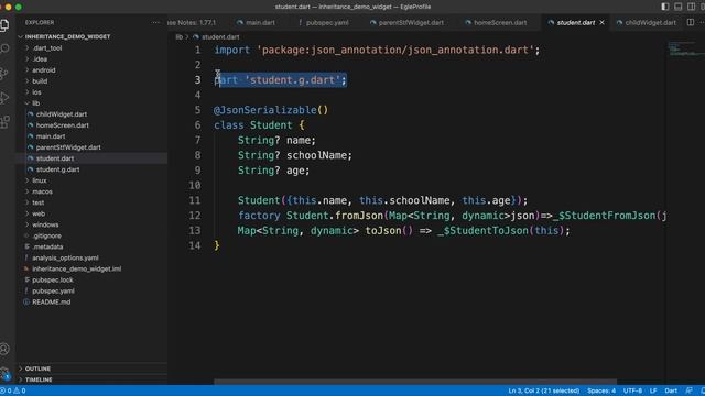 Flutter JSON and Serialization смотреть онлайн