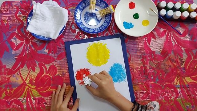 HƯỚNG DẪN TRẺ VẼ TRANH BẰNG TÂM BÔNG смотреть онлайн