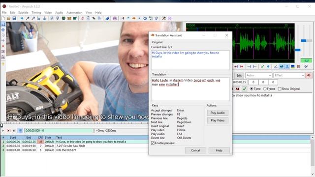 Aegisub Lesson 5 - How to Translate Video Subtitles смотреть онлайн