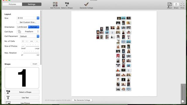 How to Make a Number Photo Collage | FigrCollage смотреть онлайн