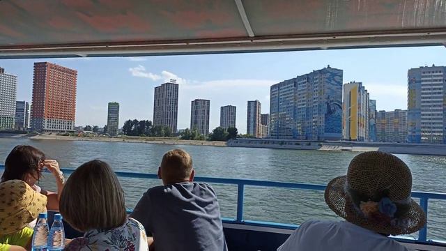 Экскурсия на теплоходе по реке Обь, Новосибирск смотреть онлайн