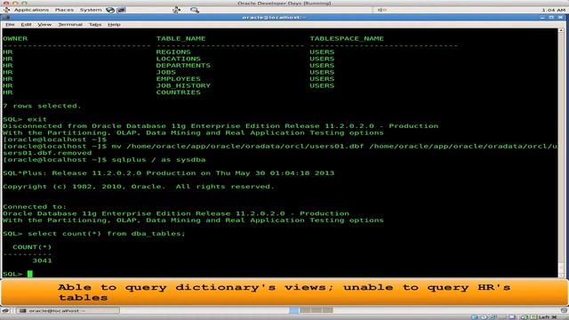 RMAN: How to recover a corrupted NONSYSTEM datafile (database in ARCHIVELOG mode) смотреть онлайн