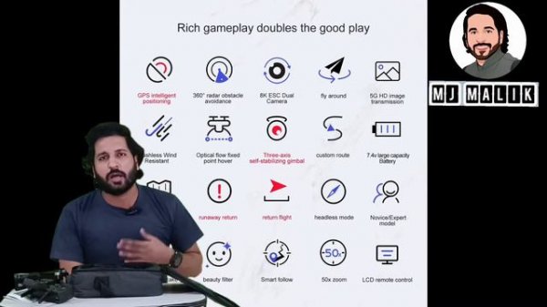 YLRC S135 EIS pro drone | unboxing | flight test |  specs