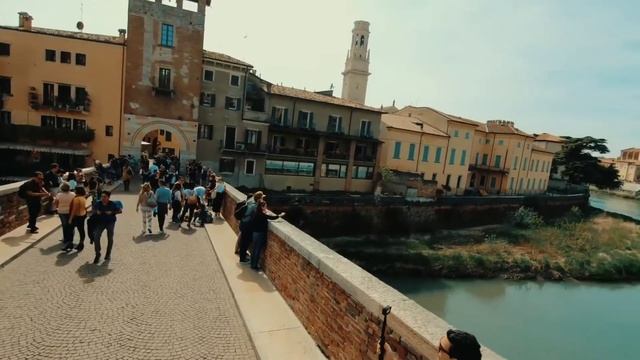 Ponte Pietra Verona (Italy) смотреть онлайн