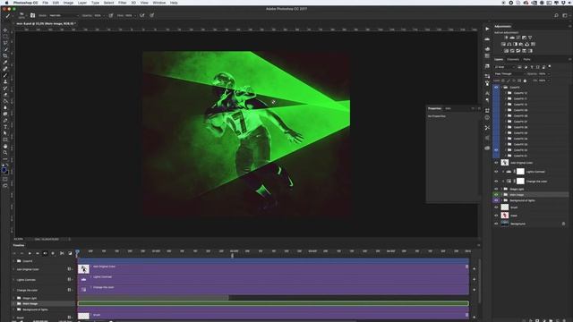 How to use - Animated Stage Lights Photoshop Action смотреть онлайн