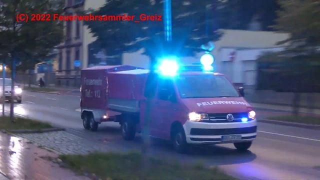 MTW mit FwA-Öl Freiwillige Feuerwehr Greiz смотреть онлайн