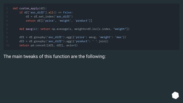 Pandas custom aggregate function with condition on group, is it possible? смотреть онлайн