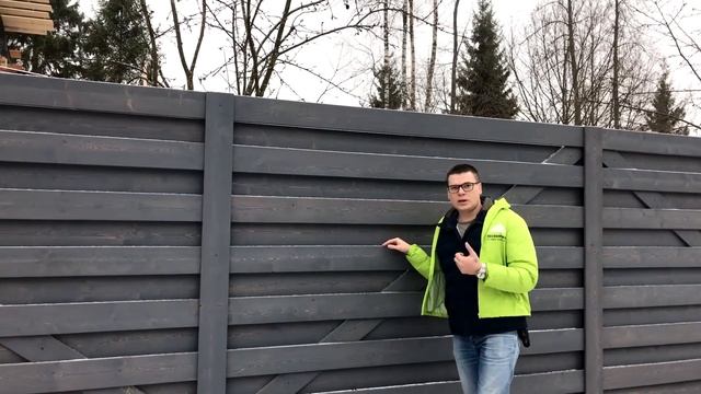 Забор из планкена. Как сделать крутой забор из низких сортов лиственницы смотреть онлайн