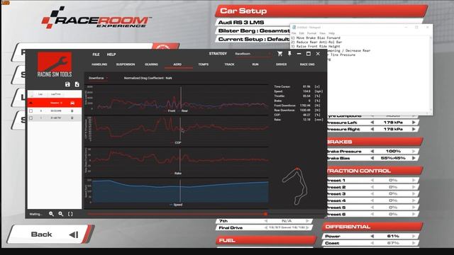 Tuning the Audi RS 3 LMS on the new R3E Blister Berg Track! смотреть онлайн