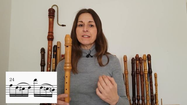 ÜBE MIT MIR schwierige Passage aus Telemann Duett F- Dur Dolce | #verasblockflötenkanal смотреть онлайн
