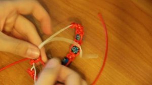 Как сделать замок на браслете шамбала