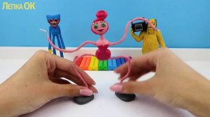 Паучиха - Мамочка Длинные Ноги по игре Poppy Playtime! Вторая глава и новые персонажи из пластилина
