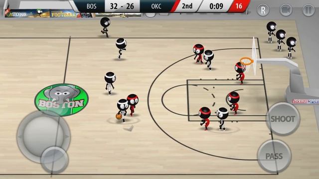 Stickman Basketball 2017 Android Gameplay #7 смотреть онлайн