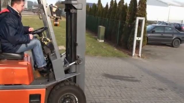 D2863 Nissan Dieselforklift from 1995 only € 5.300 смотреть онлайн