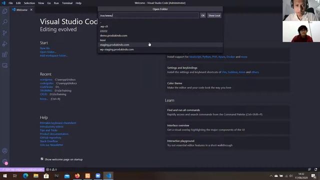 Visual Studio Code Remote-SSH Extension for WordPress/WooCommerce Debugging | Maulana's Meetings смотреть онлайн