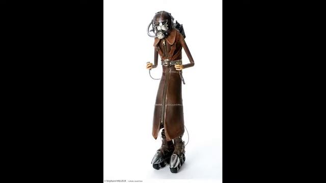 Стимпанк скульптуры Stephane Halleux