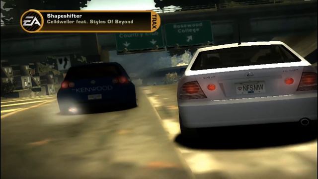 Need For Speed Most Wanted BlackEdition #Blacklist 15 - Sony's Car Wolsvagen Golf GTI смотреть онлайн