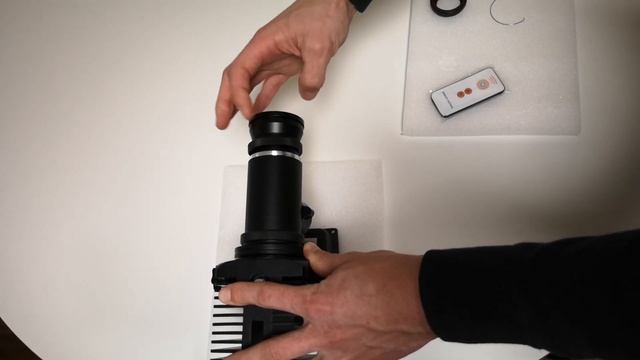 ГОБО проектор IGP S4. Фокусировка и замена линзы. смотреть онлайн