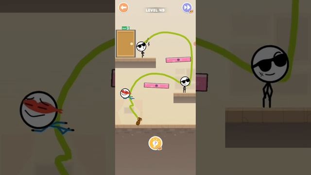 Draw Attack Line Game Gameplay Walkthrough Solution Android IOS Level 49 смотреть онлайн