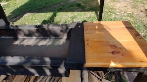 Мангальная зона из металла с местом под казан! На даче!