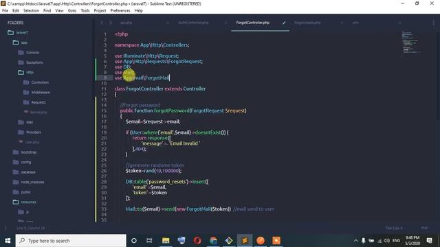61.reactjs ,laravel, api development | Laravel Passport Authentication | Forgot Password смотреть онлайн