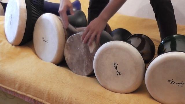 Different Darbukas Evgeny Percussion Brand Clay Darbukas Comparison смотреть онлайн