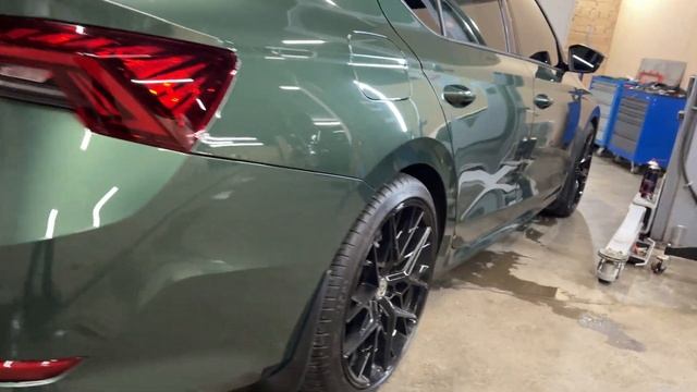 Установили винтовую подвеску (койловеры) на автомобиль Skoda Octavia 2021 года выпуска смотреть онлайн