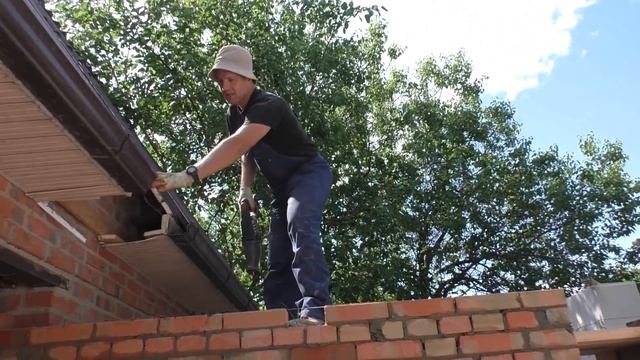 Заливка Бетонных столбов+Кладка труб из кирпича+разные работы и подрядчики= Реконструкция движется. смотреть онлайн