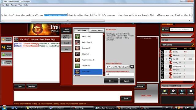 Warcraft 3 Online using Garena (Tutorial) смотреть онлайн