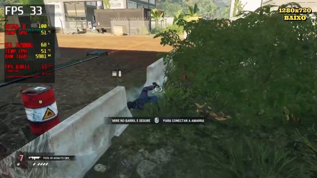 Just Cause 4 - RYZEN 3 3200G / VEGA 8 2GB / 16GB RAM DDR4 смотреть онлайн