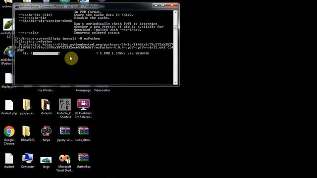 how to install wxpython using pip смотреть онлайн
