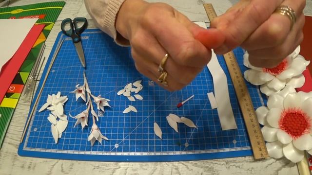 Рождественский цветок. 3 Д картина / Christmas Flower. 3 D Picture