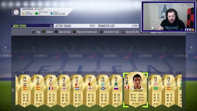 1ST IN THE WORLD TOTS FUT CHAMPS REWARDS! - FIFA 18 Ultimate Team смотреть онлайн