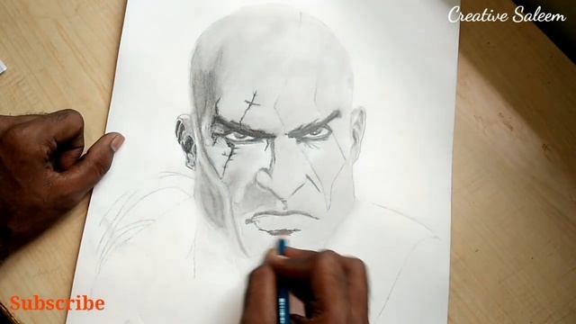 How to Draw Kratos | How to Draw God of War | Kratos sketch | God of war sketch смотреть онлайн
