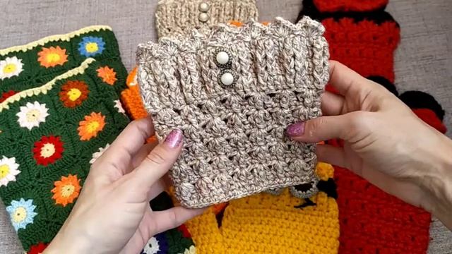 Такие разные гетры крючком - идеи для вязальщиц (Crochet Leg Warmers - Adult's and Children's ) смотреть онлайн