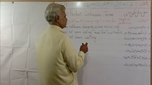 Tenses | lesson no.31| Present Perfect continuous Tense |Negative | | 25 sep.2022 смотреть онлайн
