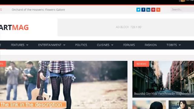 Smartmag Responsive Retina Wordpress Magazine смотреть онлайн