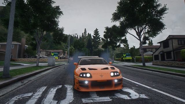 GTA 5 Realistic Supra 2JZ Sound (QuantV + NVE + NB Visual) смотреть онлайн