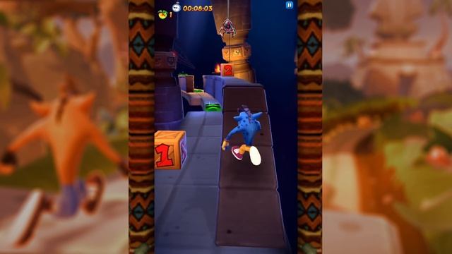 Crash Bandicoot: On the Run! - Square Eyed Jak смотреть онлайн