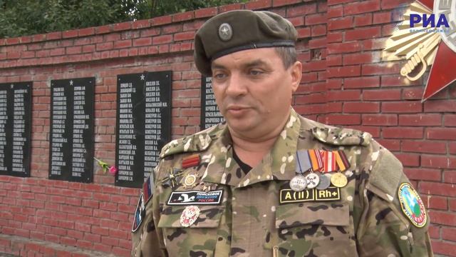 Перезахоронение останков бойцов и командиров Красной Армии в городе Белый