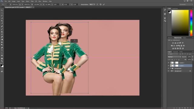 Dispersion Effect in Photoshop! смотреть онлайн
