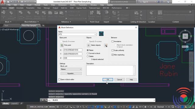 Autodesk AutoCAD: How to use Create Block Command in Autodesk AutoCAD смотреть онлайн