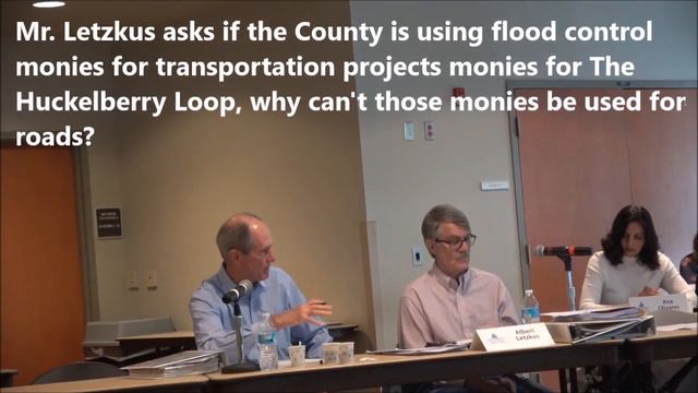 Transportation Advisory Committee member Albert Letzkus gets Huckelberry memo смотреть онлайн