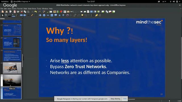 16º Hangout Xtreme Security - Network Data Exfiltration: A Top Down Approach - Felipe Espósito